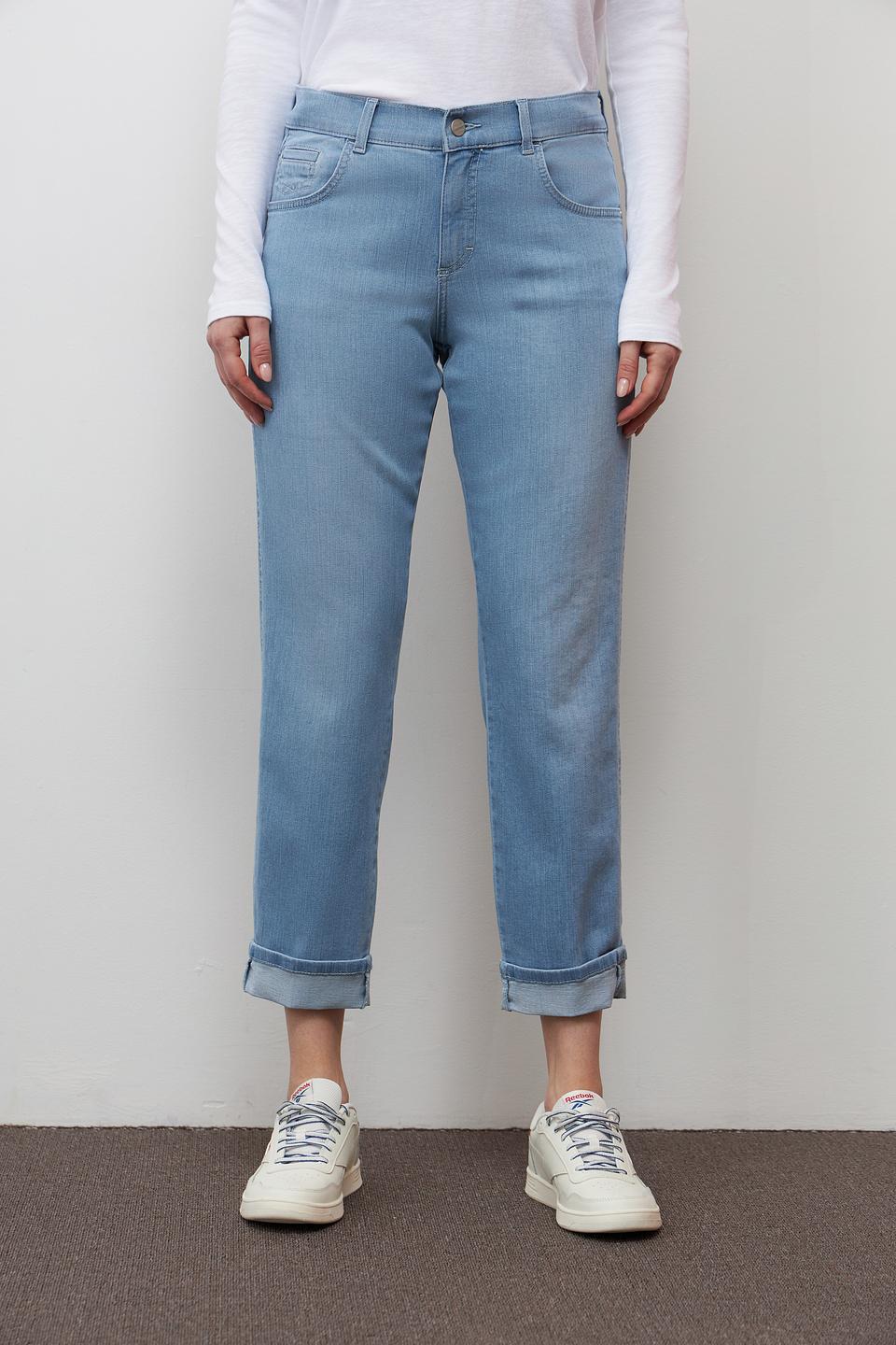 Джинсы Angels укороченные голубые