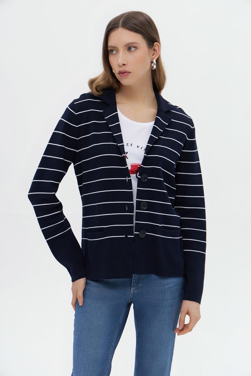 Жакет Bianca в полоску