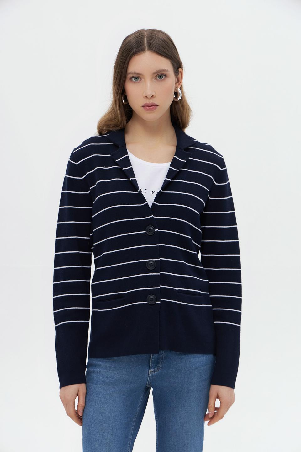 Жакет Bianca в полоску