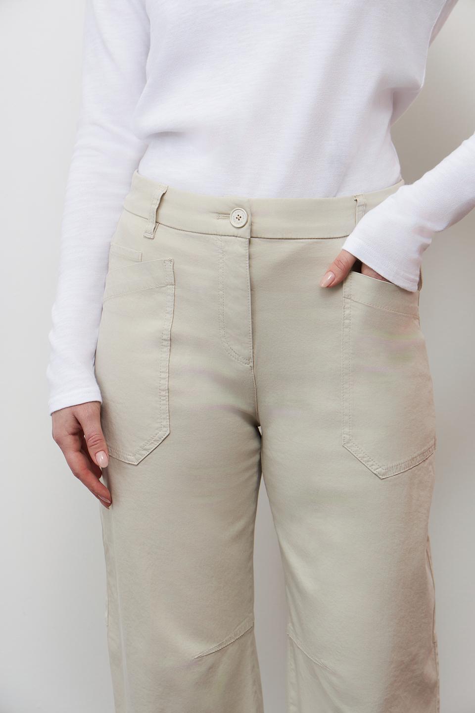 Брюки кюлоты Marc Cain бежевые