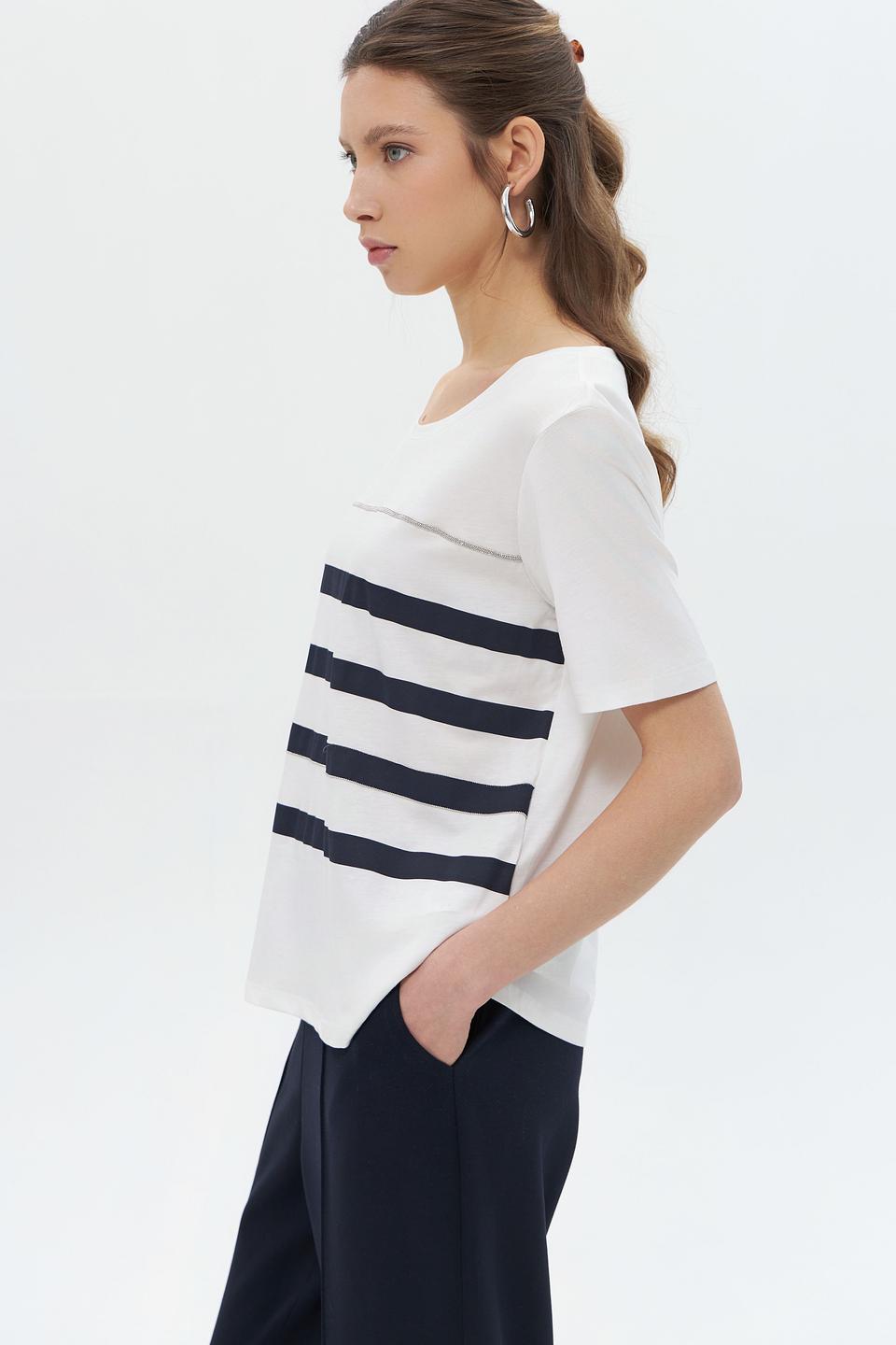 Футболка Monari в полоску