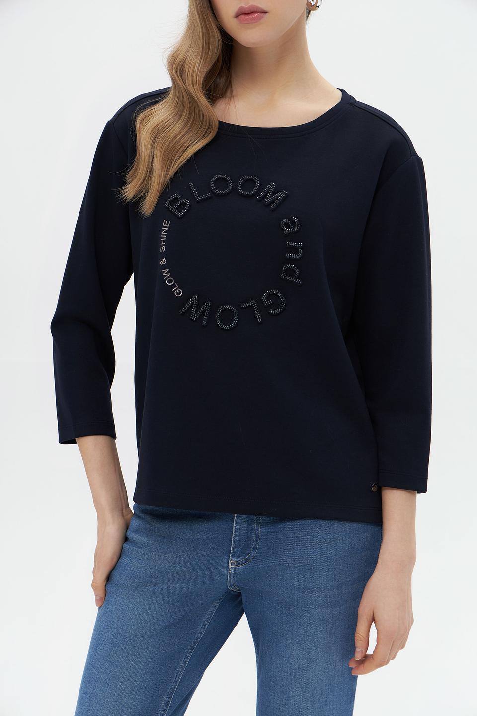 Пуловер Monari с принтом