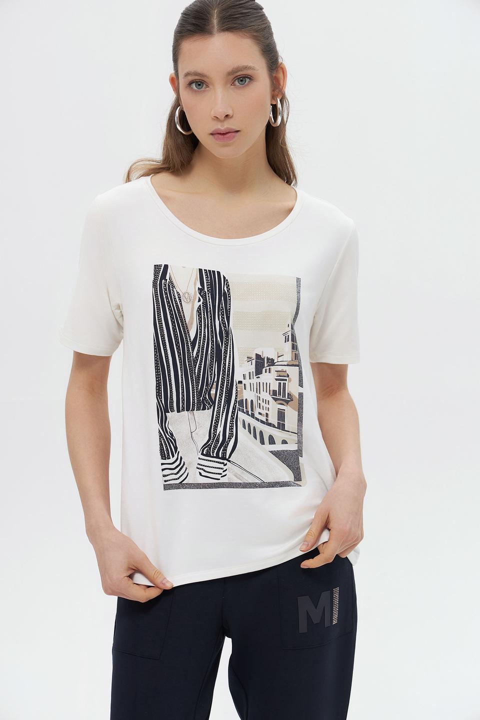 Футболка Monari с принтом