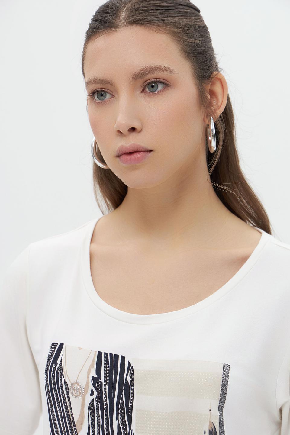 Футболка Monari с принтом