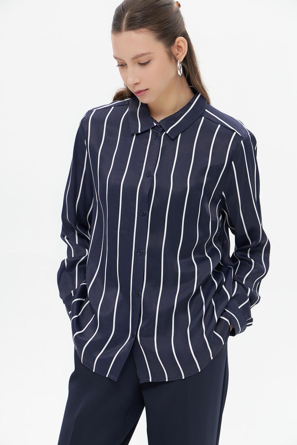 Рубашка Monari в полоску