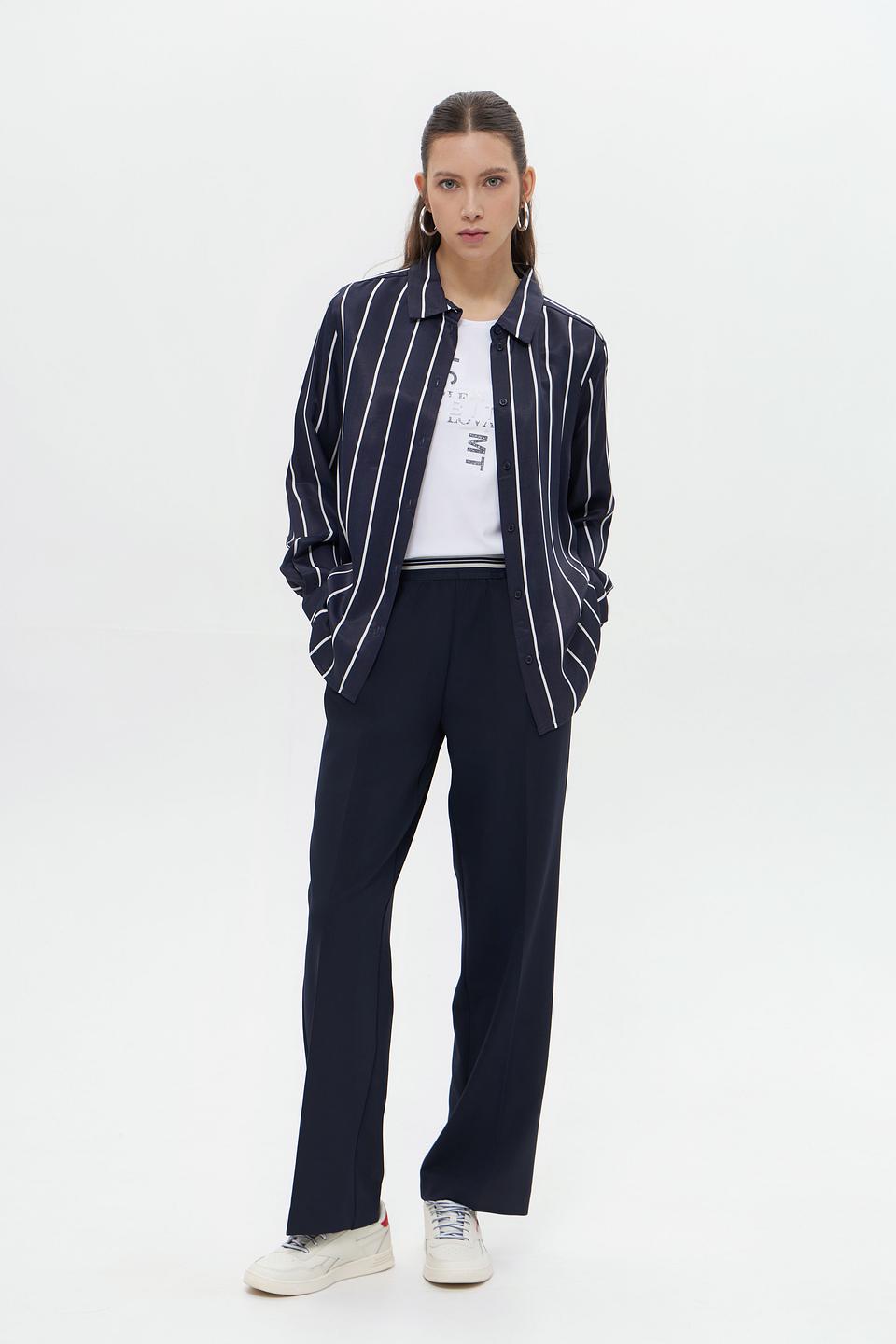 Рубашка Monari в полоску