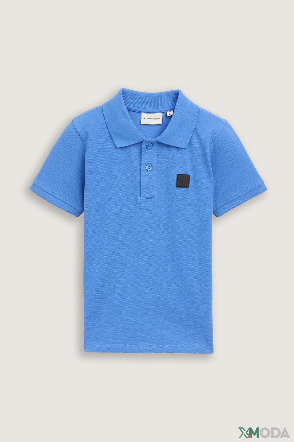 Поло Tom Tailor синее
