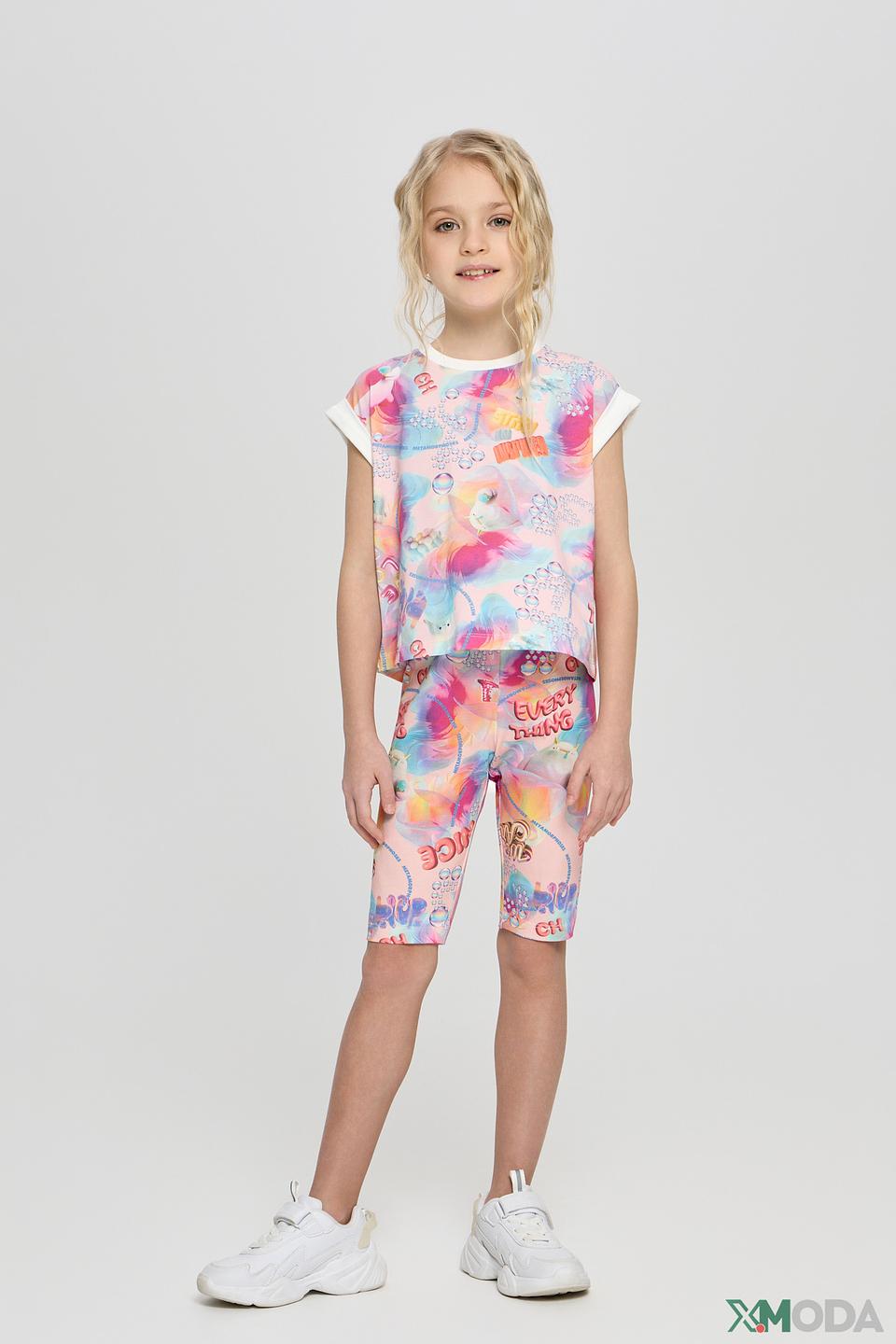 Футболка Choupette дев. с единорогами