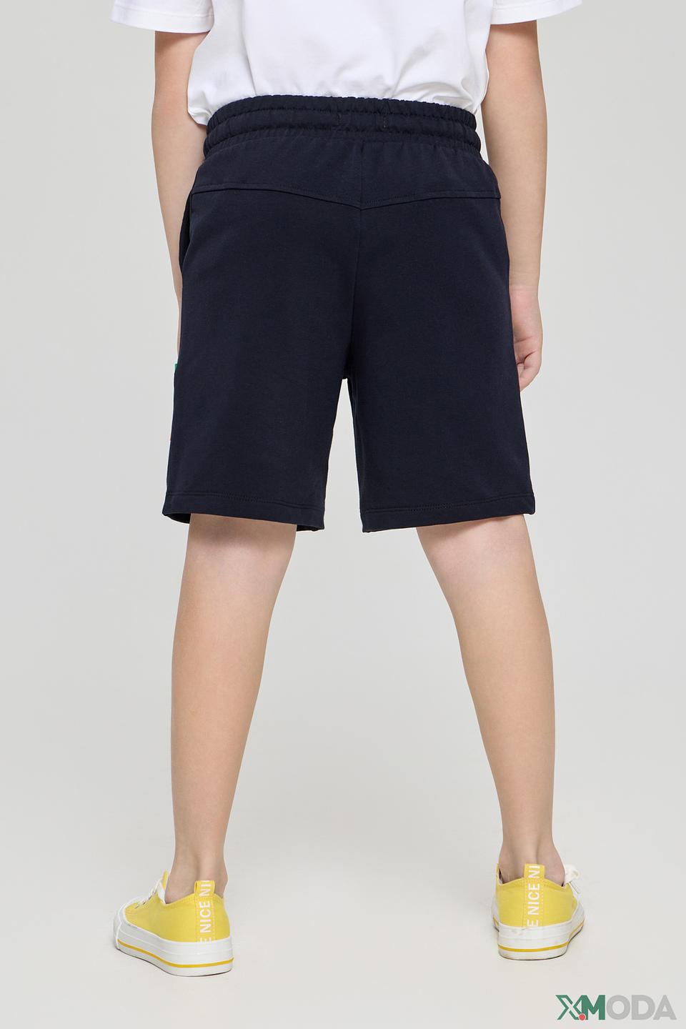 Шорты Choupette синие с аппликациями