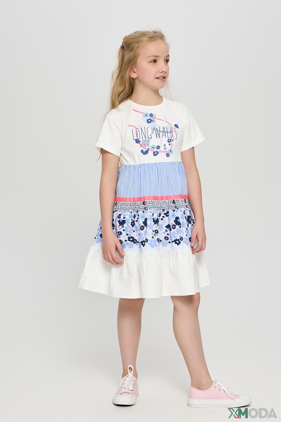 Платье Choupette дев. цветочный принт