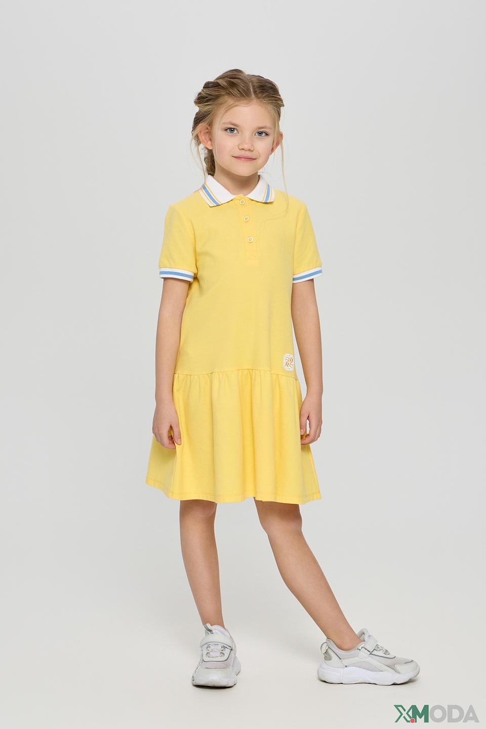 Желтое платье Choupette для девочек