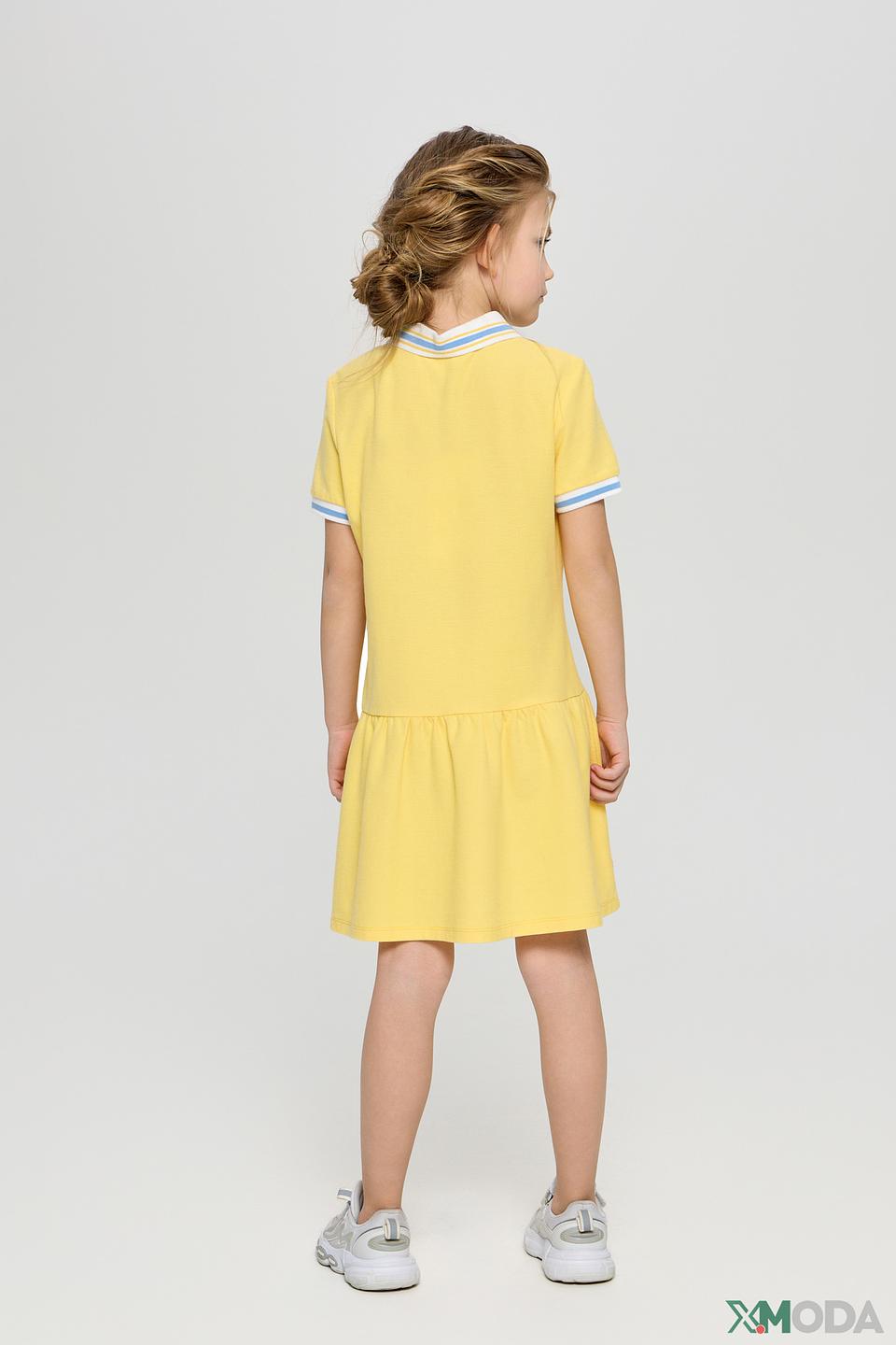 Желтое платье Choupette для девочек
