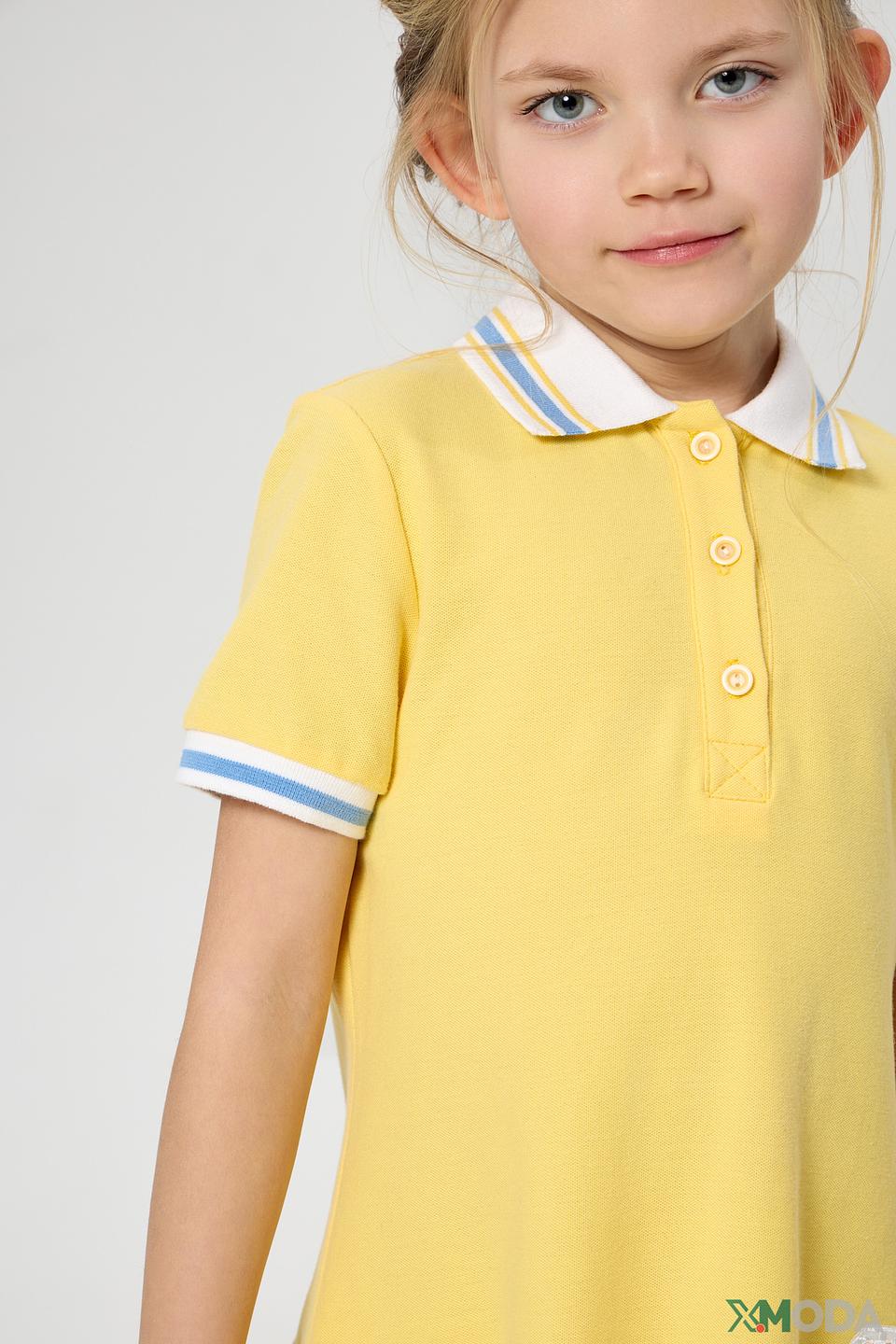 Желтое платье Choupette для девочек