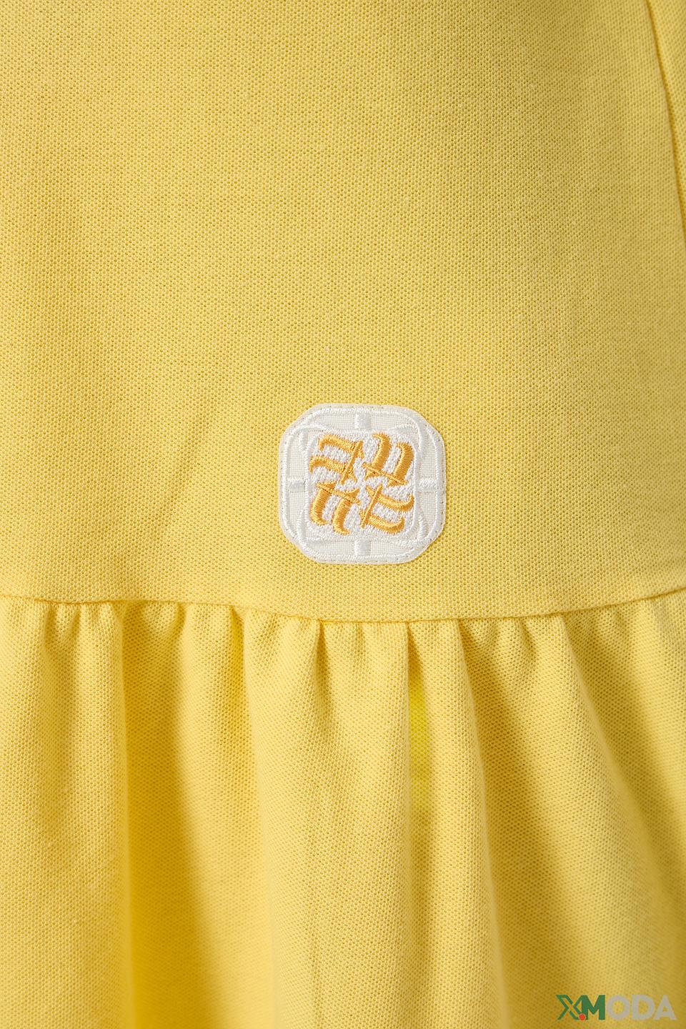 Желтое платье Choupette для девочек