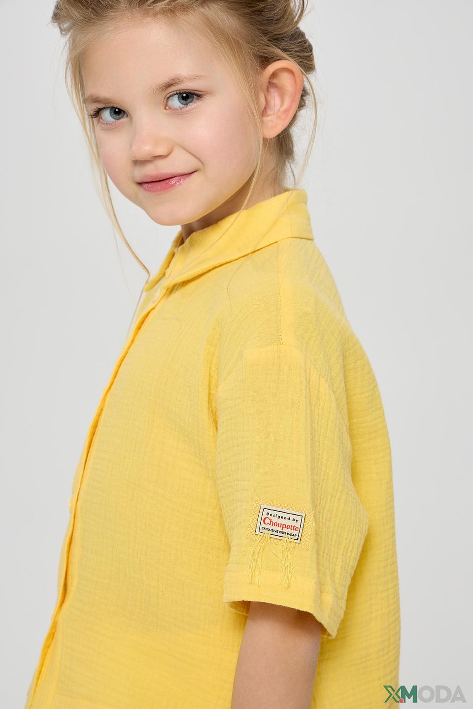 Блуза Choupette дев. жёлтая