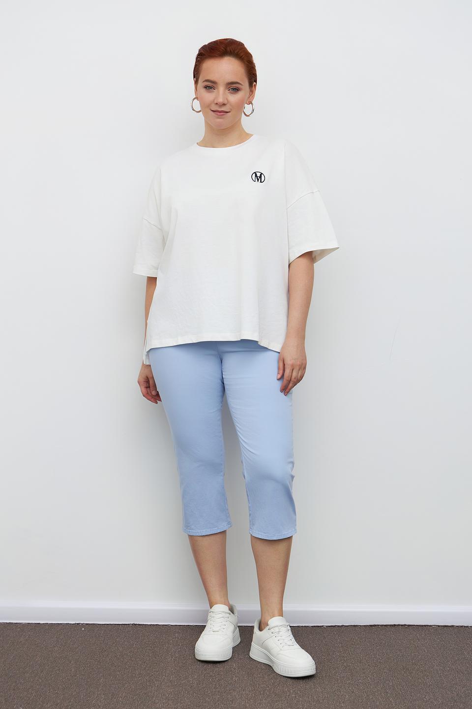 Бриджи Relaxed by Toni голубые