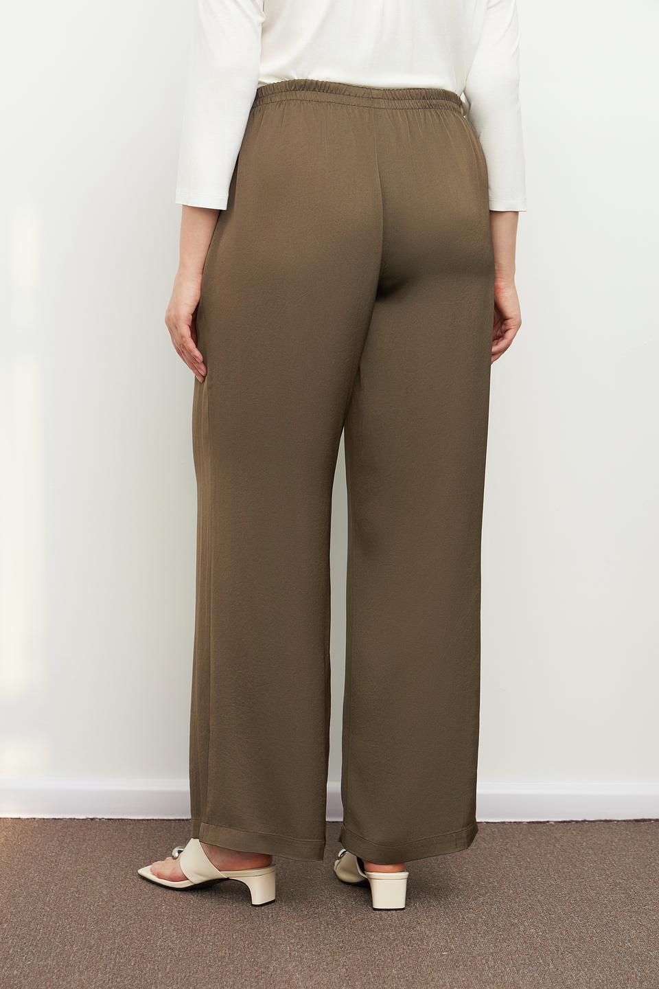 Брюки Margittes клёш хаки