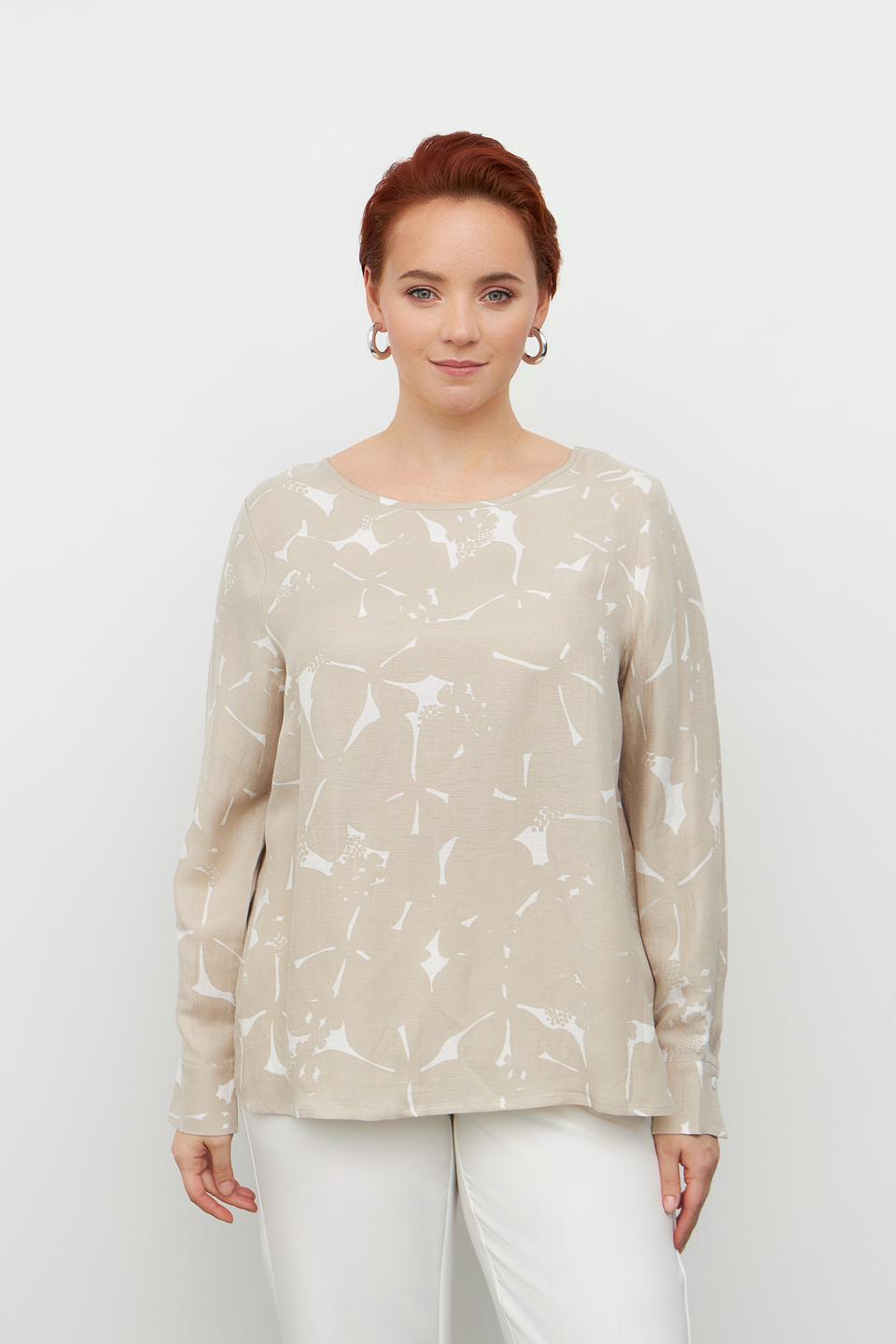 Блуза Margittes с принтом