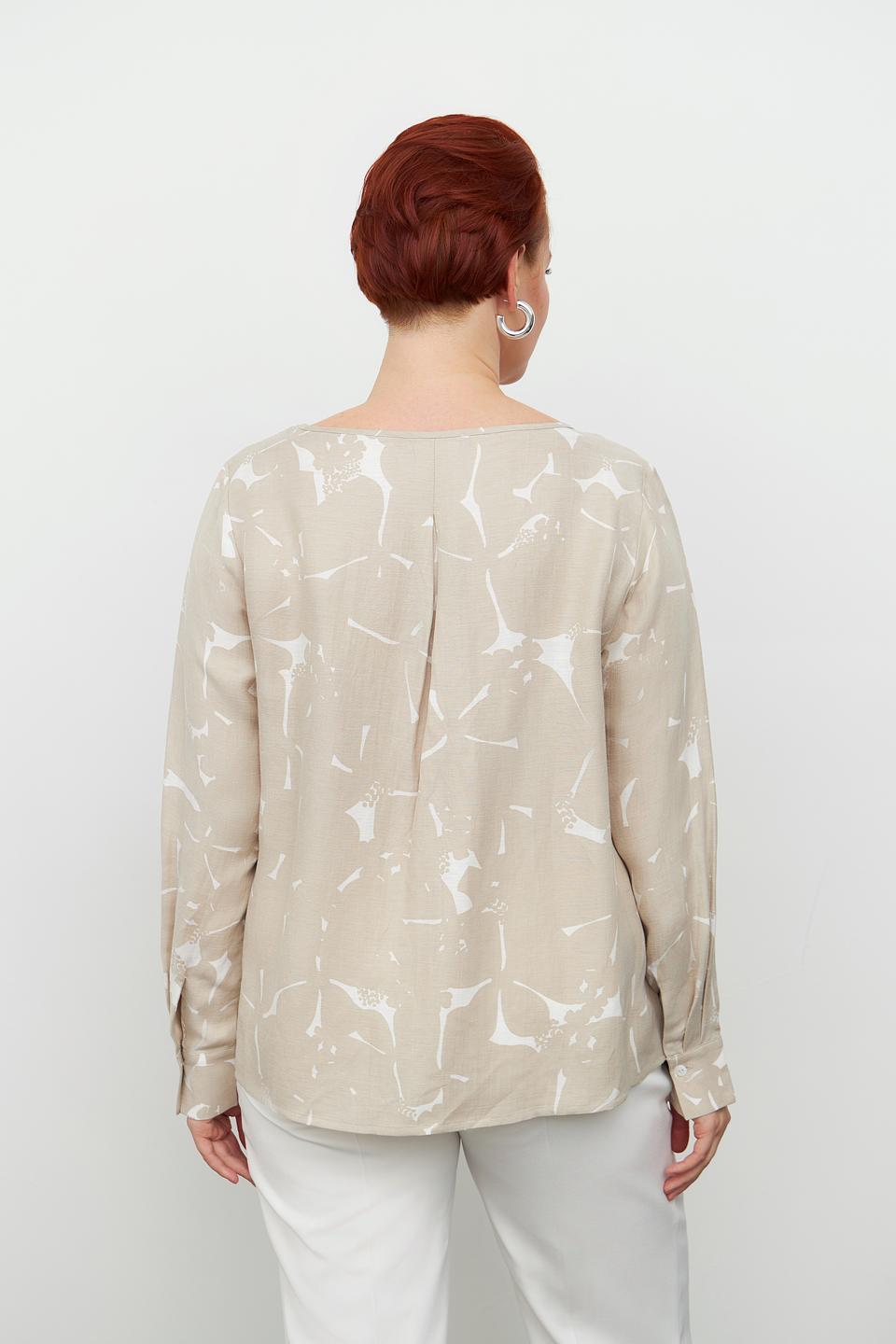 Блуза Margittes с принтом
