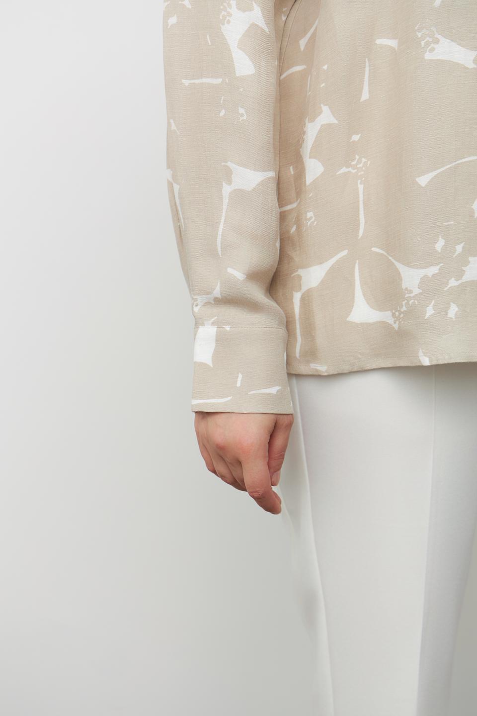 Блуза Margittes с принтом