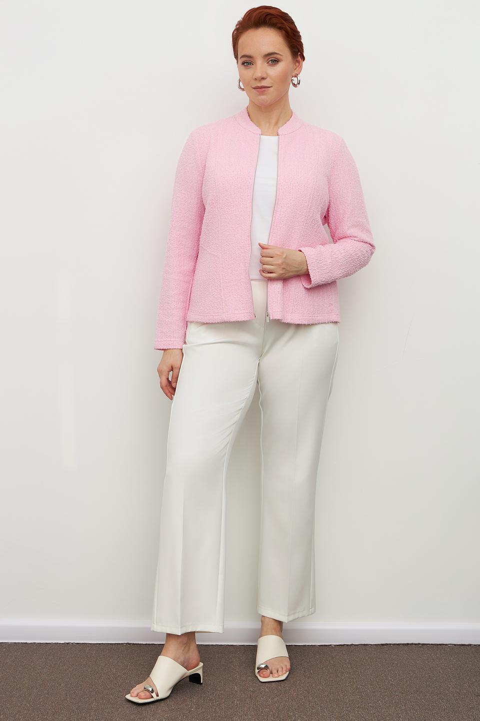 Жакет Frank Walder на молнии розовый