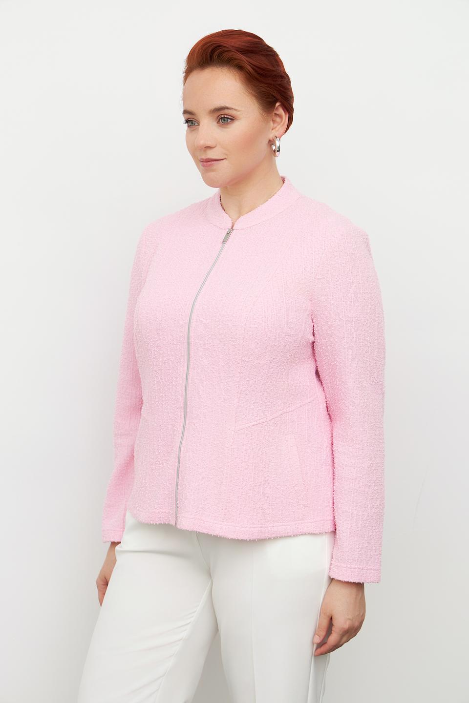 Жакет Frank Walder на молнии розовый