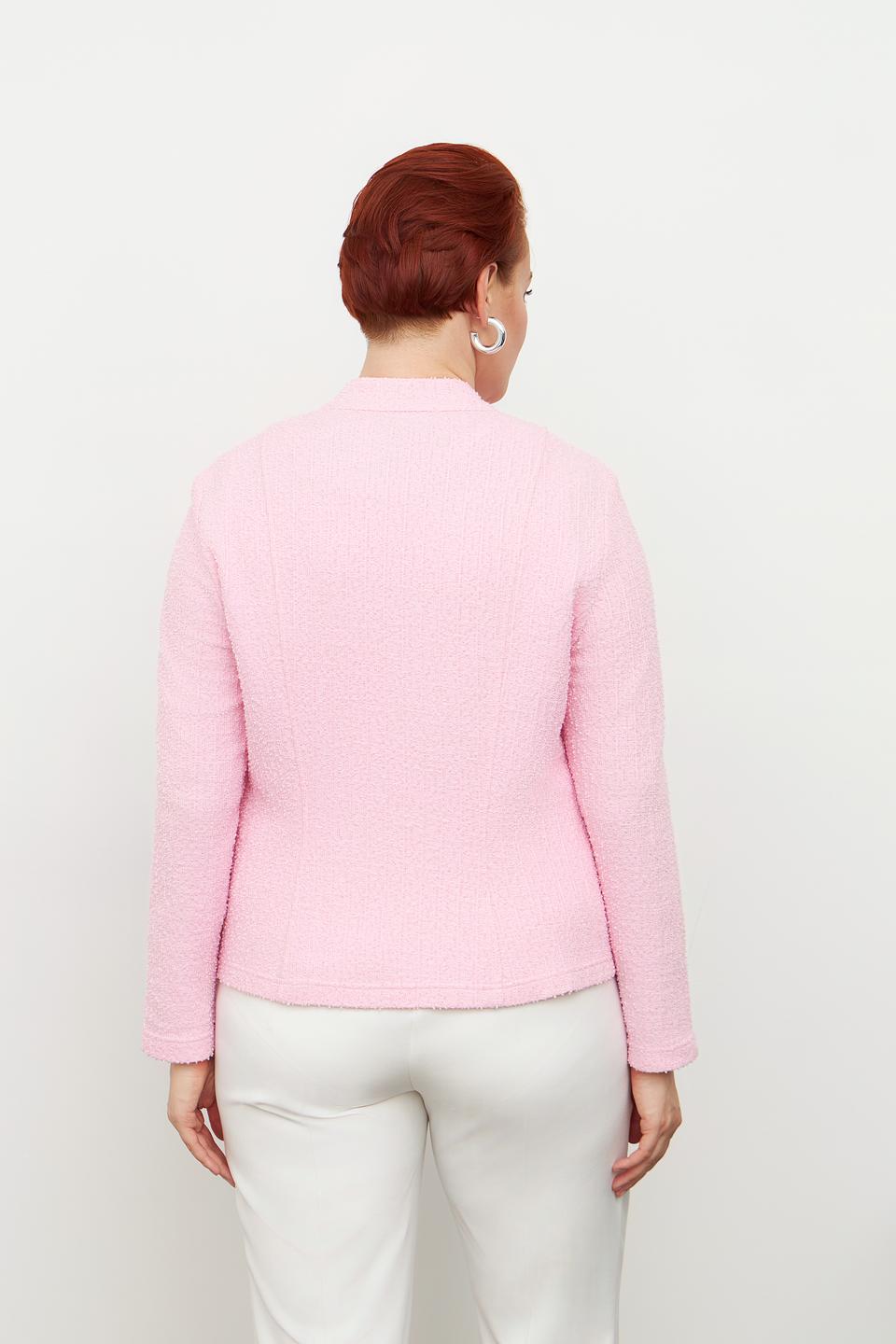 Жакет Frank Walder на молнии розовый