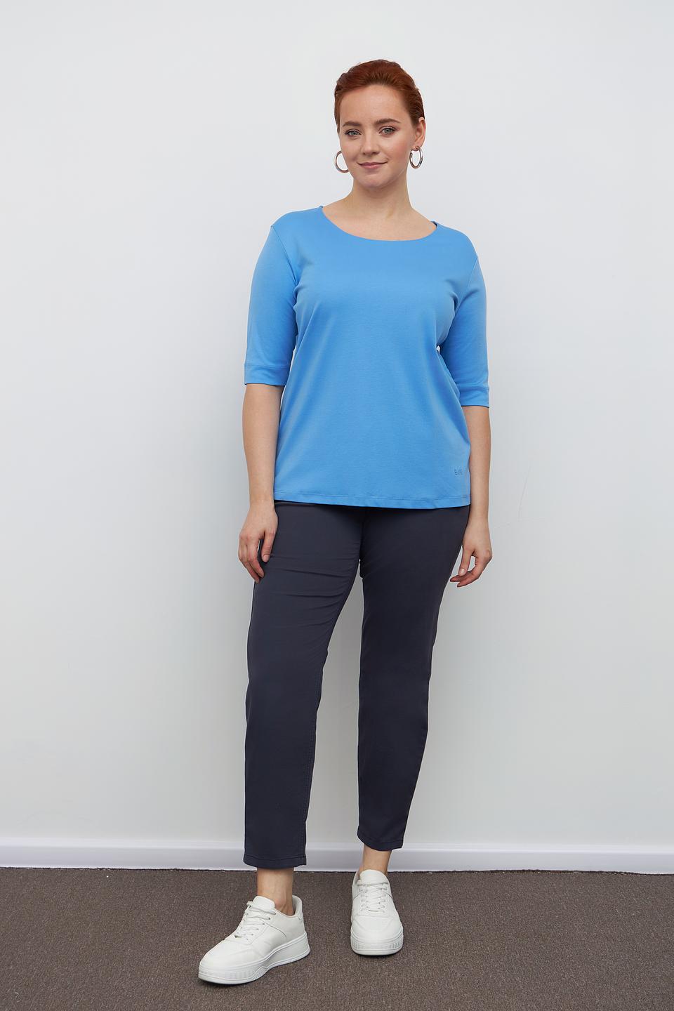 Брюки классические Luisa Cerano темно-синие