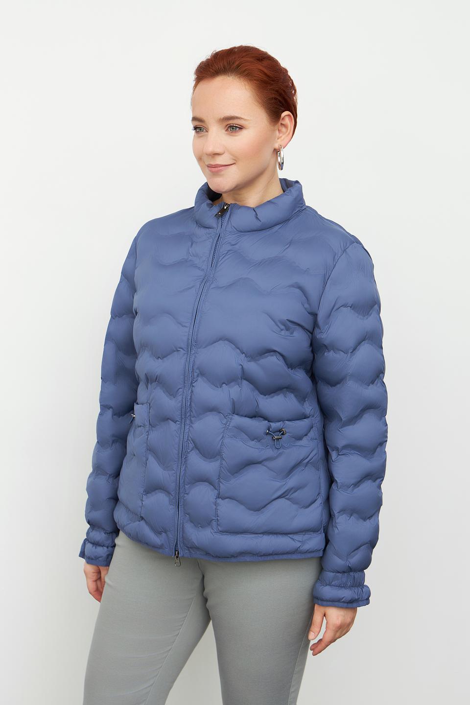 Куртка Bugatti стеганая голубая