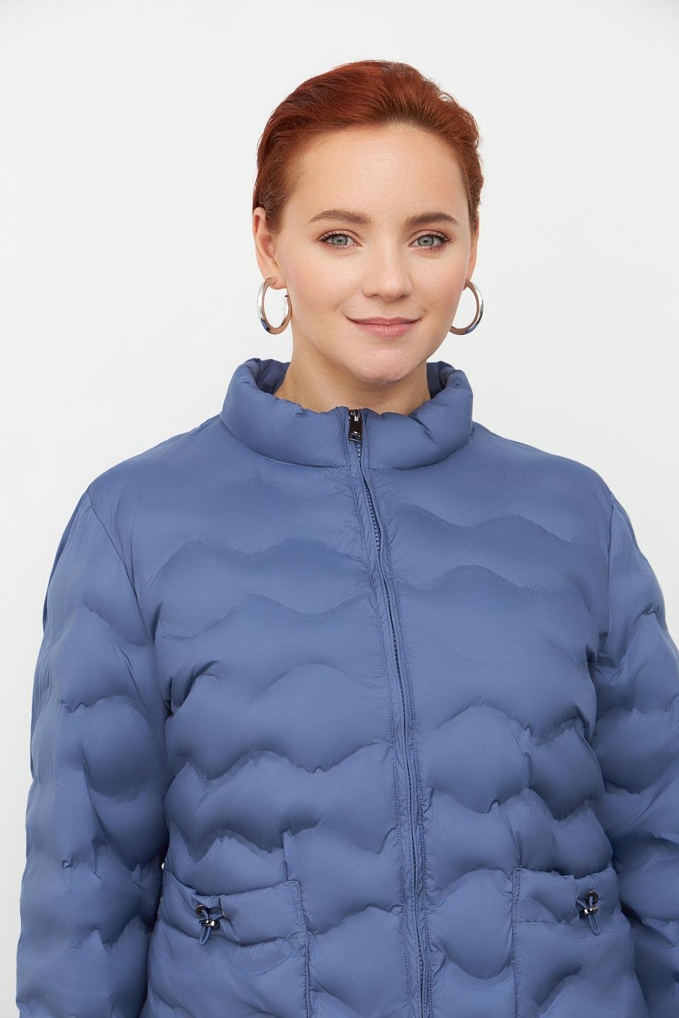Куртка Bugatti стеганая голубая