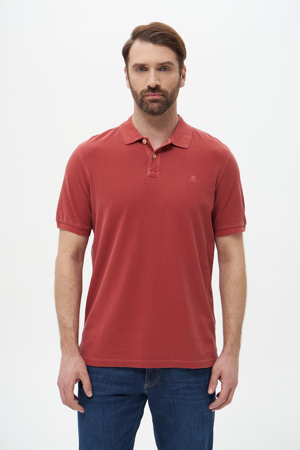 Поло Marc O Polo терракотовое