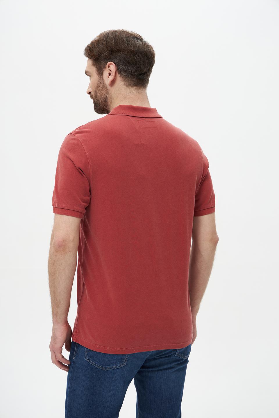 Поло Marc O Polo терракотовое