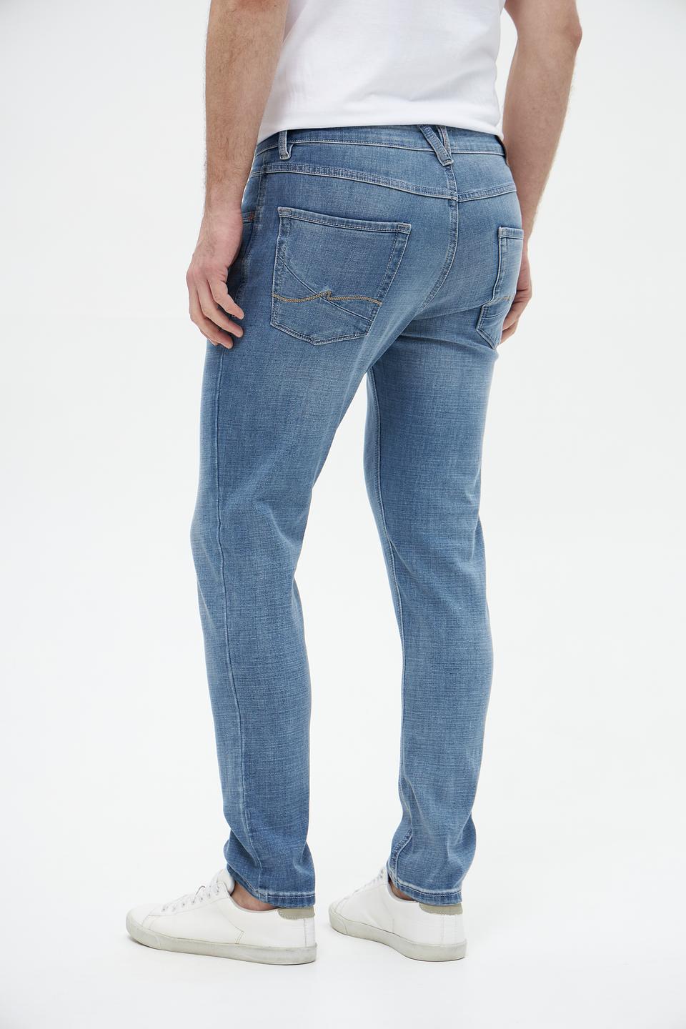 Джинсы Hattric Slim Fit голубые