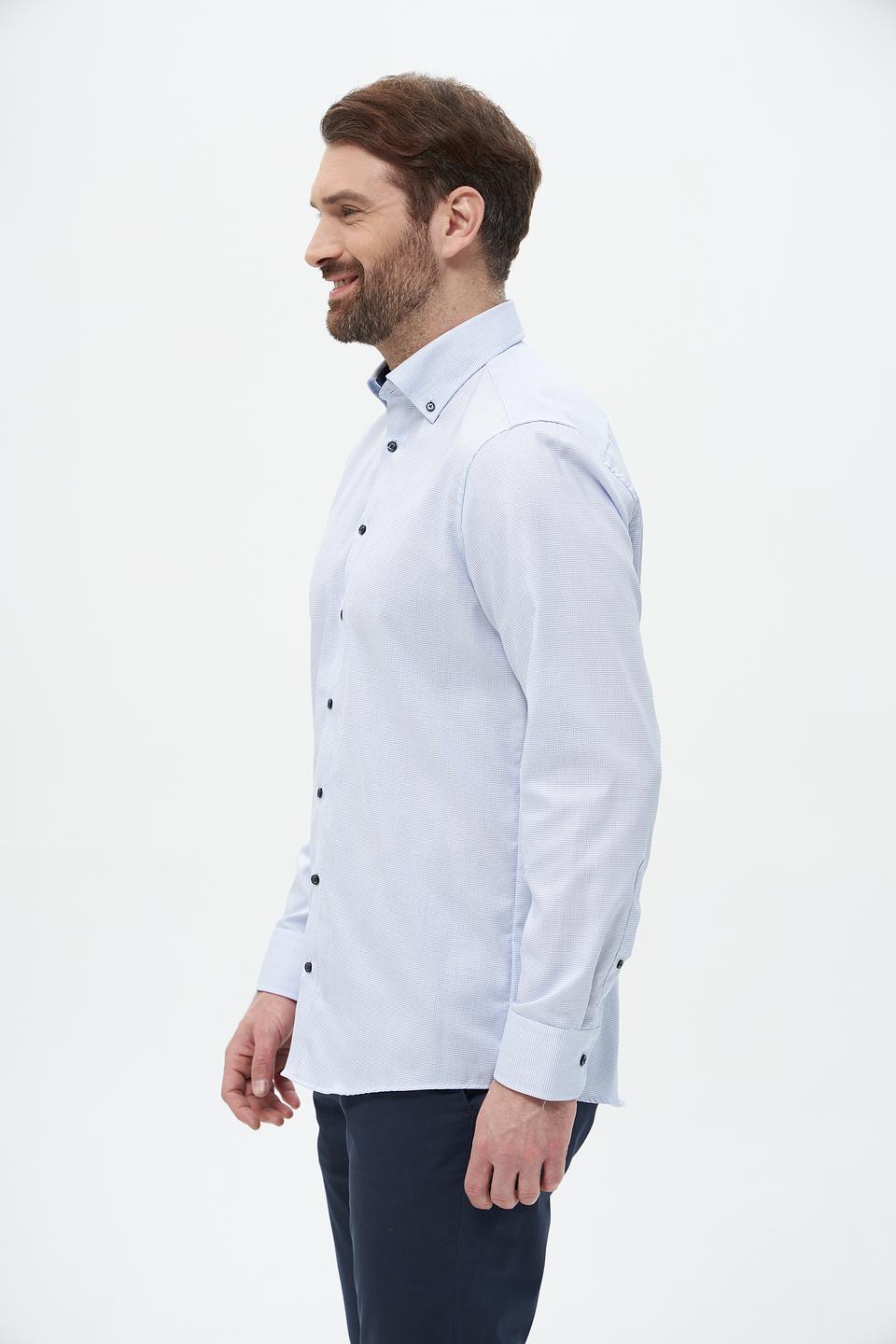 Рубашка Venti men голубая