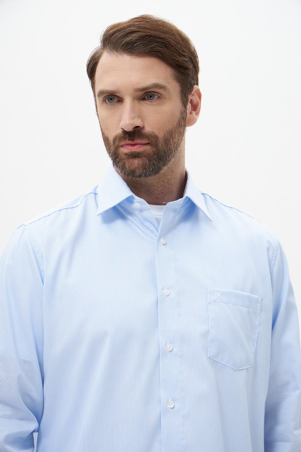 Рубашка Casa Moda голубая