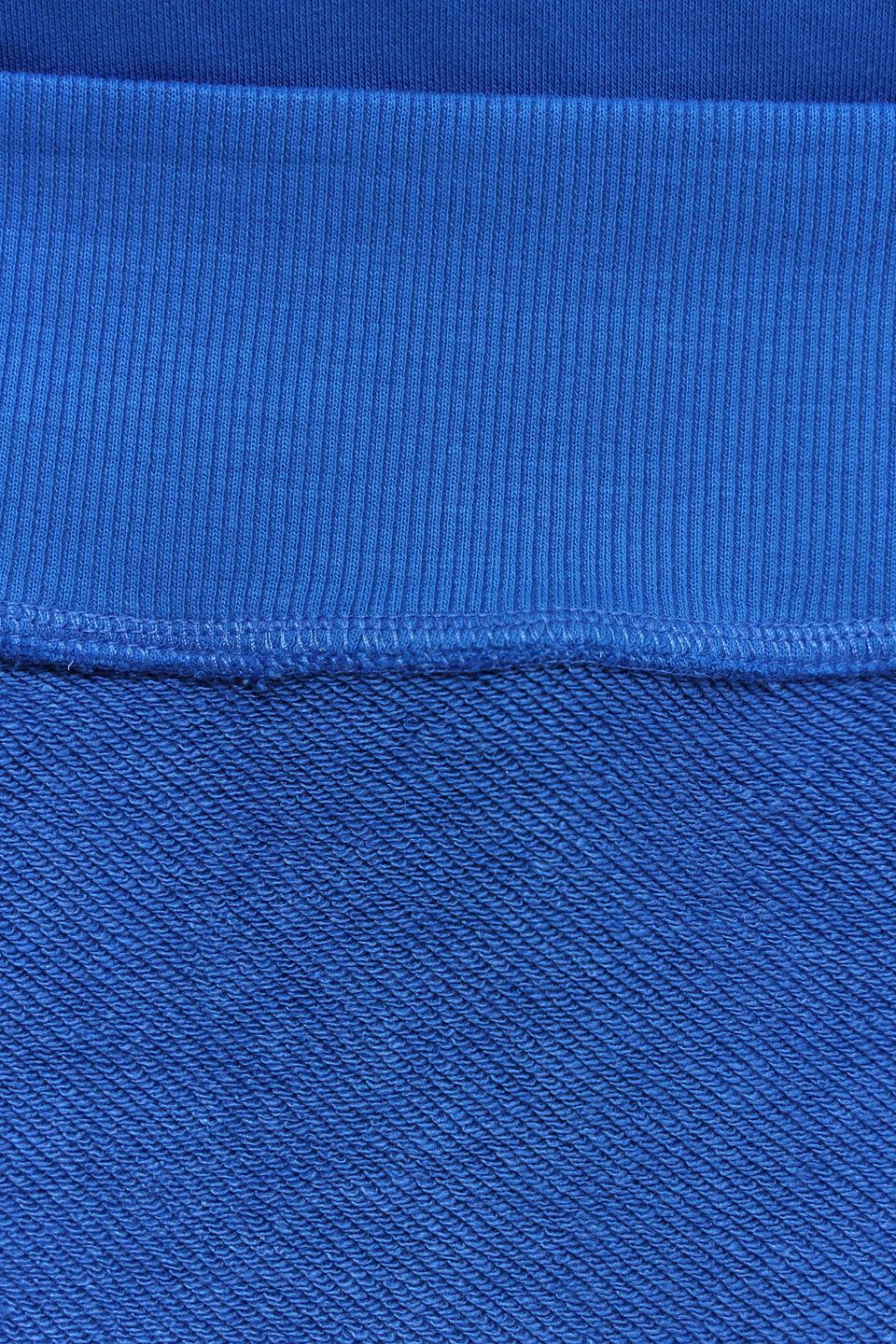 Пуловер Pezzo синий с капюшоном