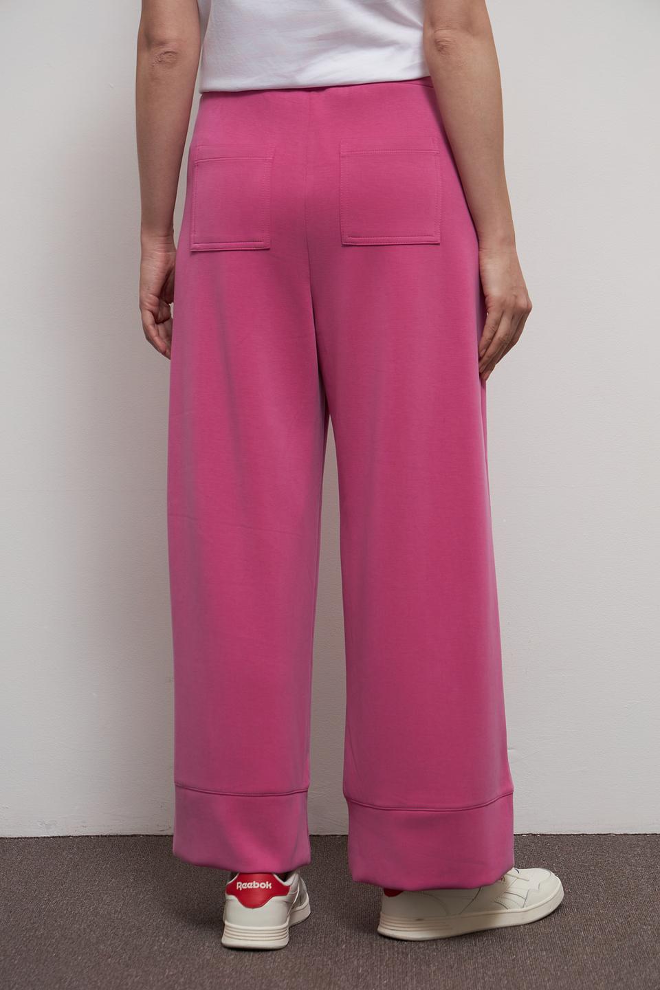 Брюки палаццо Rich and Royal фуксия