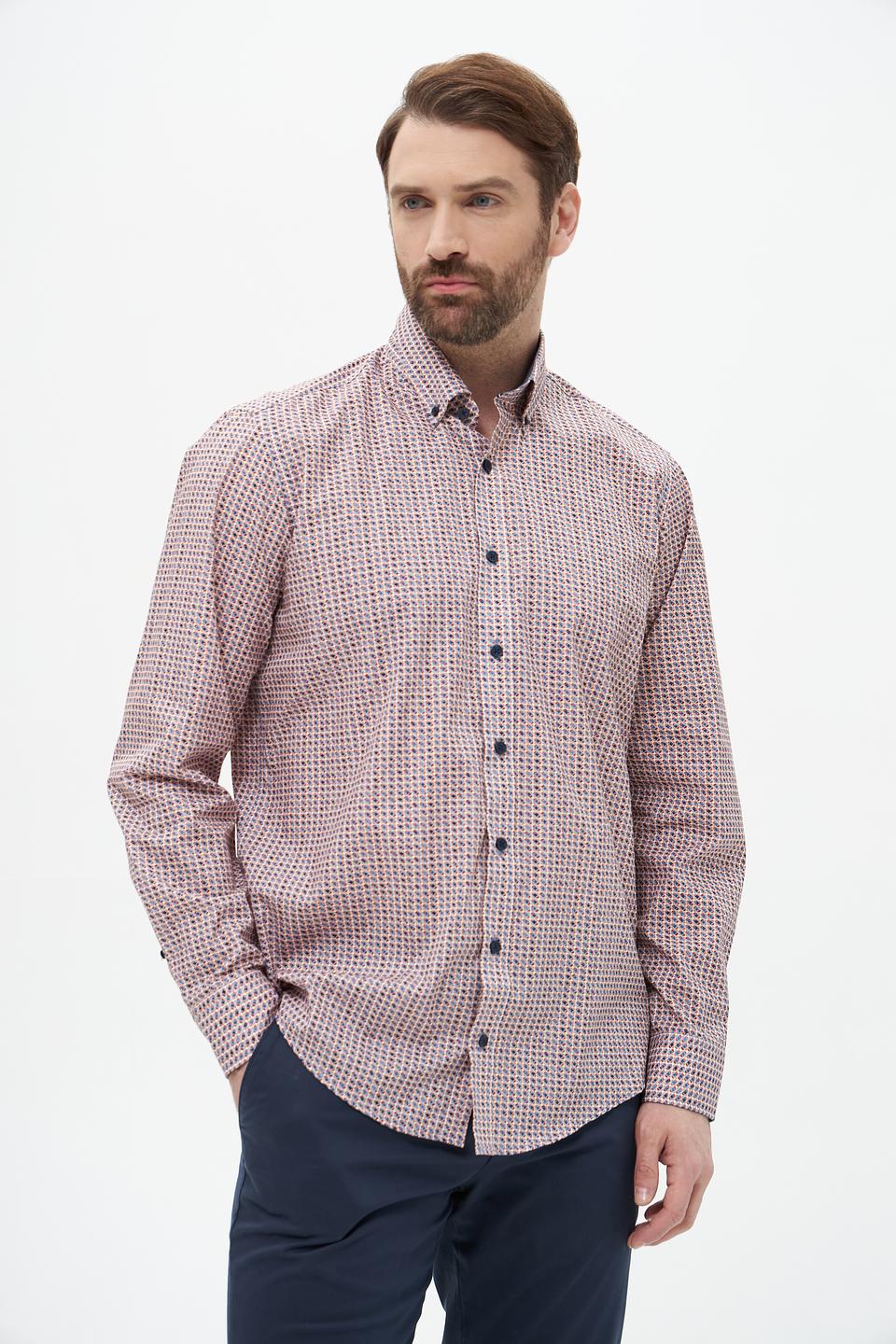 Рубашка Casa Moda с принтом