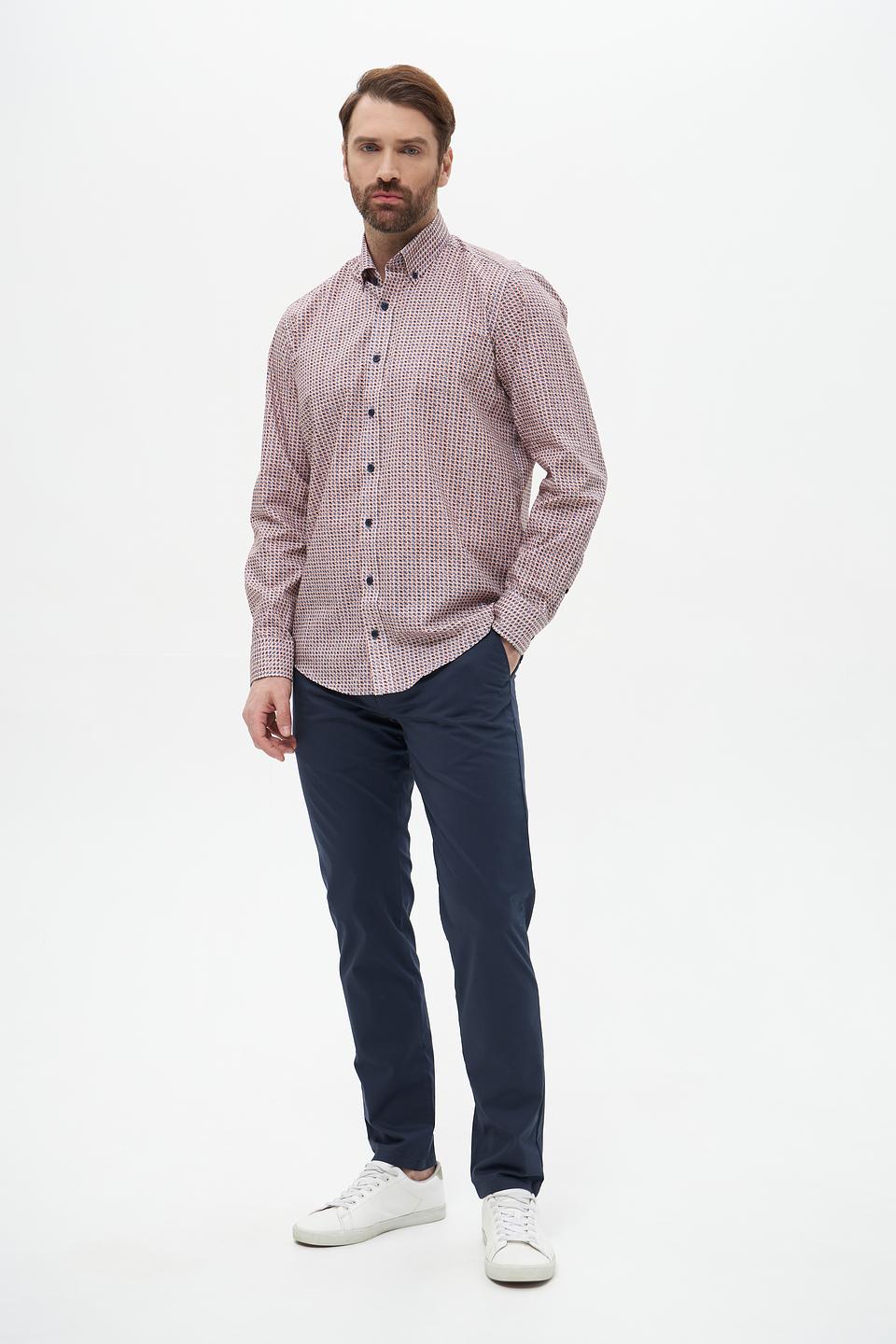 Рубашка Casa Moda с принтом