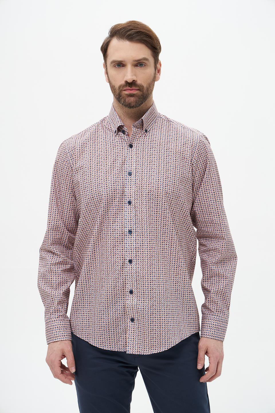 Рубашка Casa Moda с принтом