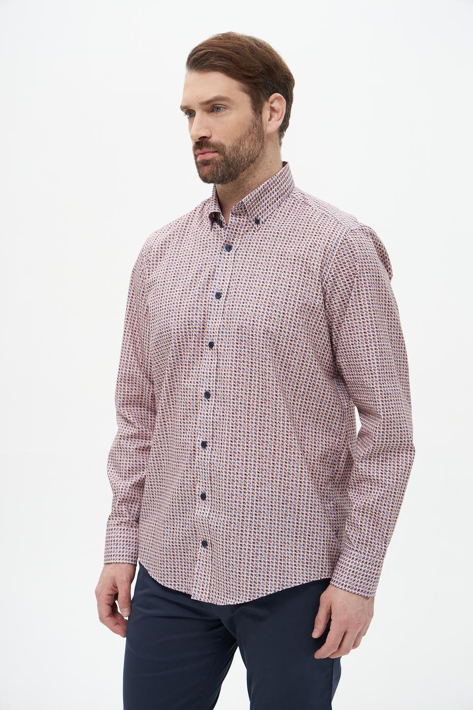 Рубашка Casa Moda с принтом