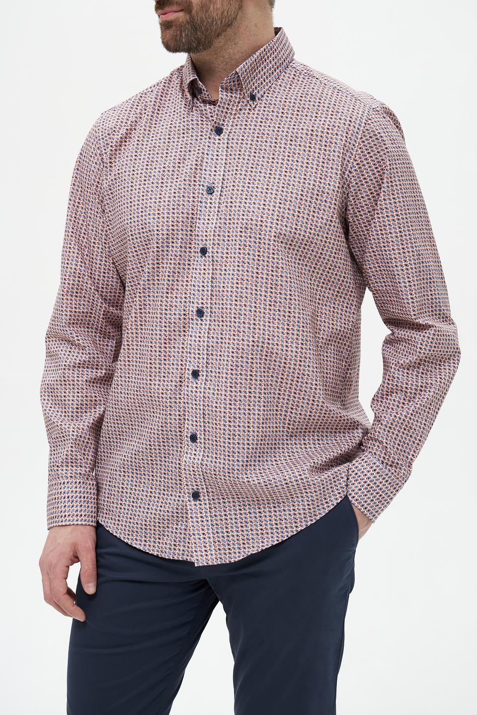 Рубашка Casa Moda с принтом