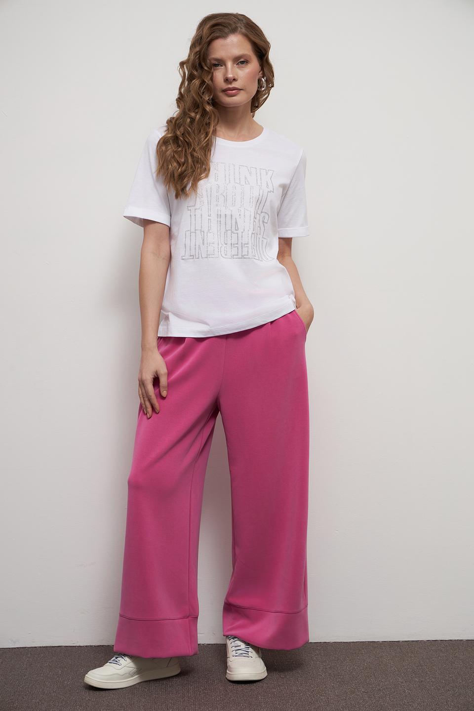 Футболка Lecomte с принтом