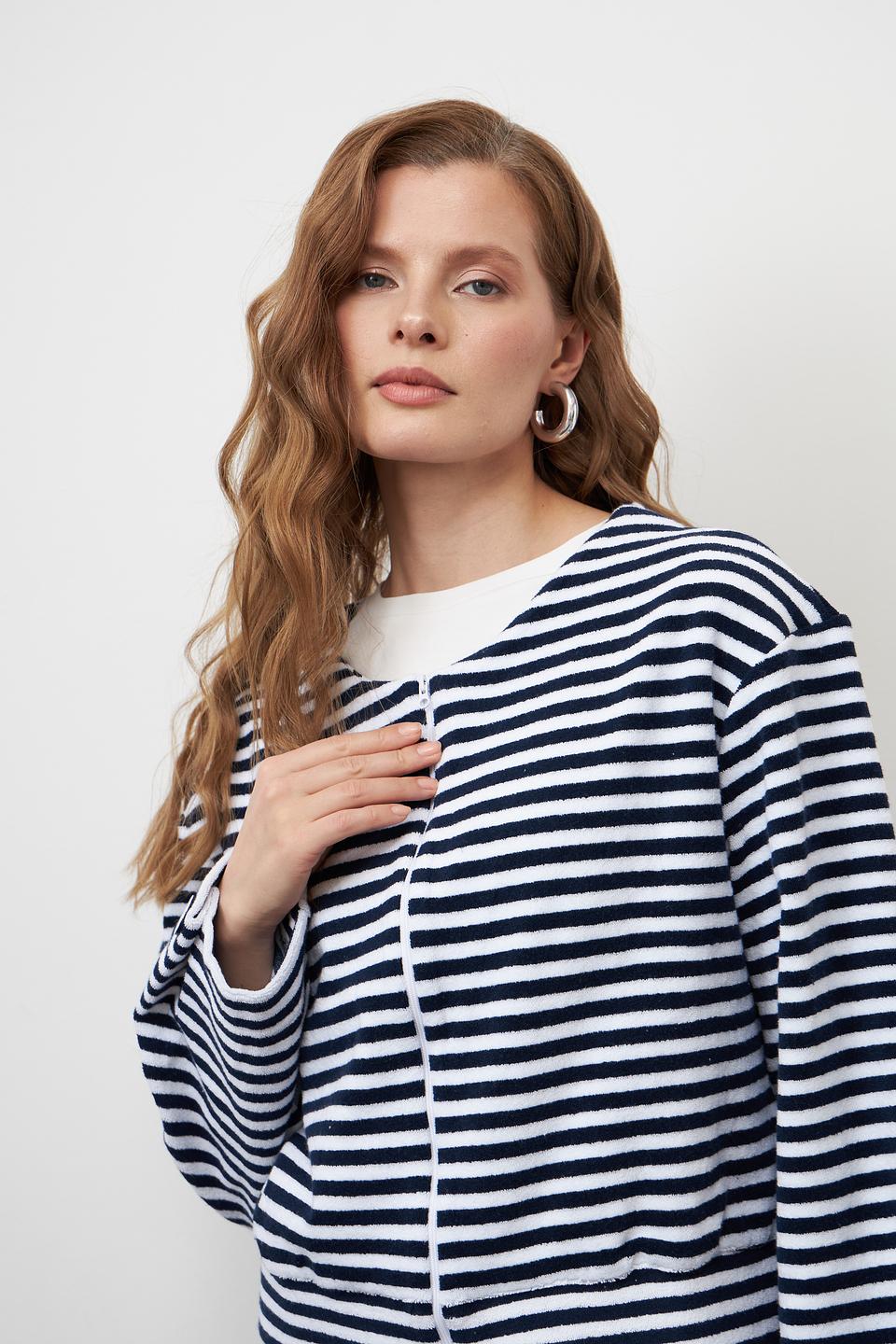 Жакет Pezzo в полоску