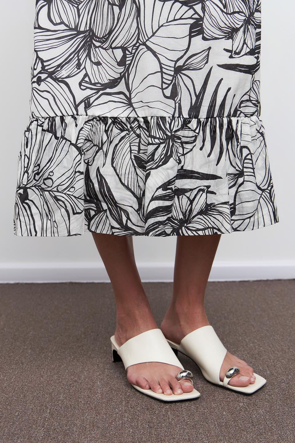 Юбка Pezzo с цветочным принтом