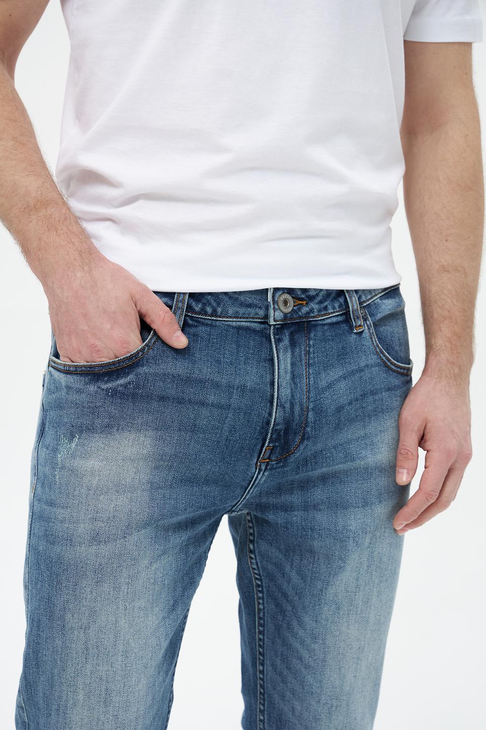 Джинсы Pezzo washed blue