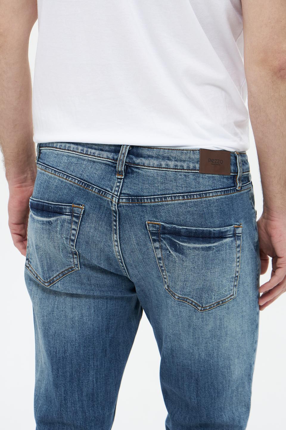 Джинсы Pezzo washed blue