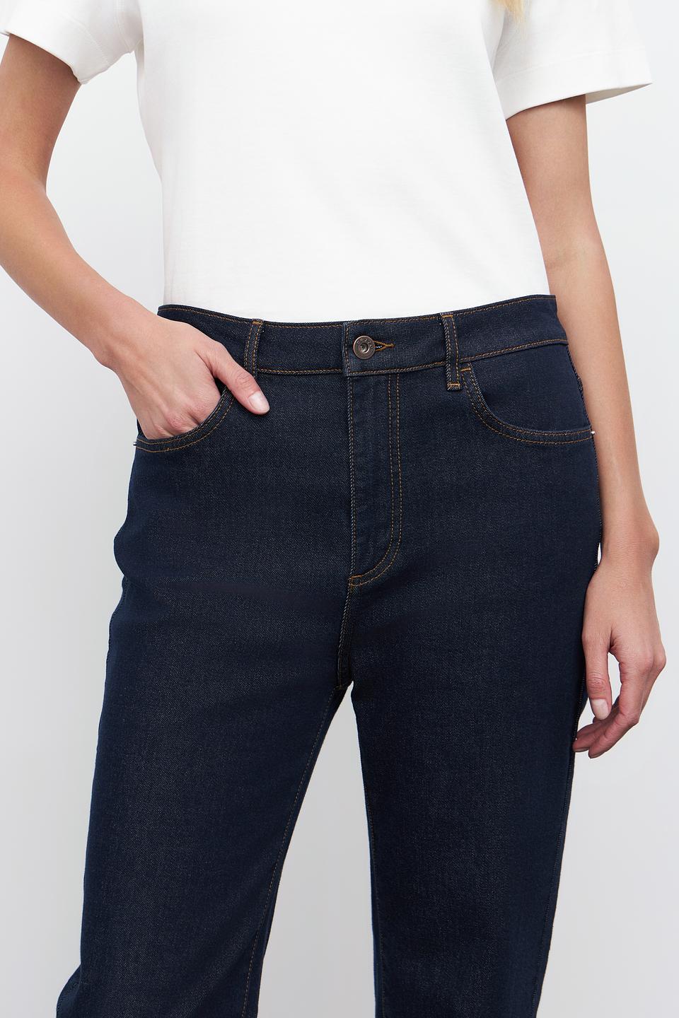 Джинсы Pezzo тёмно-синие прямые