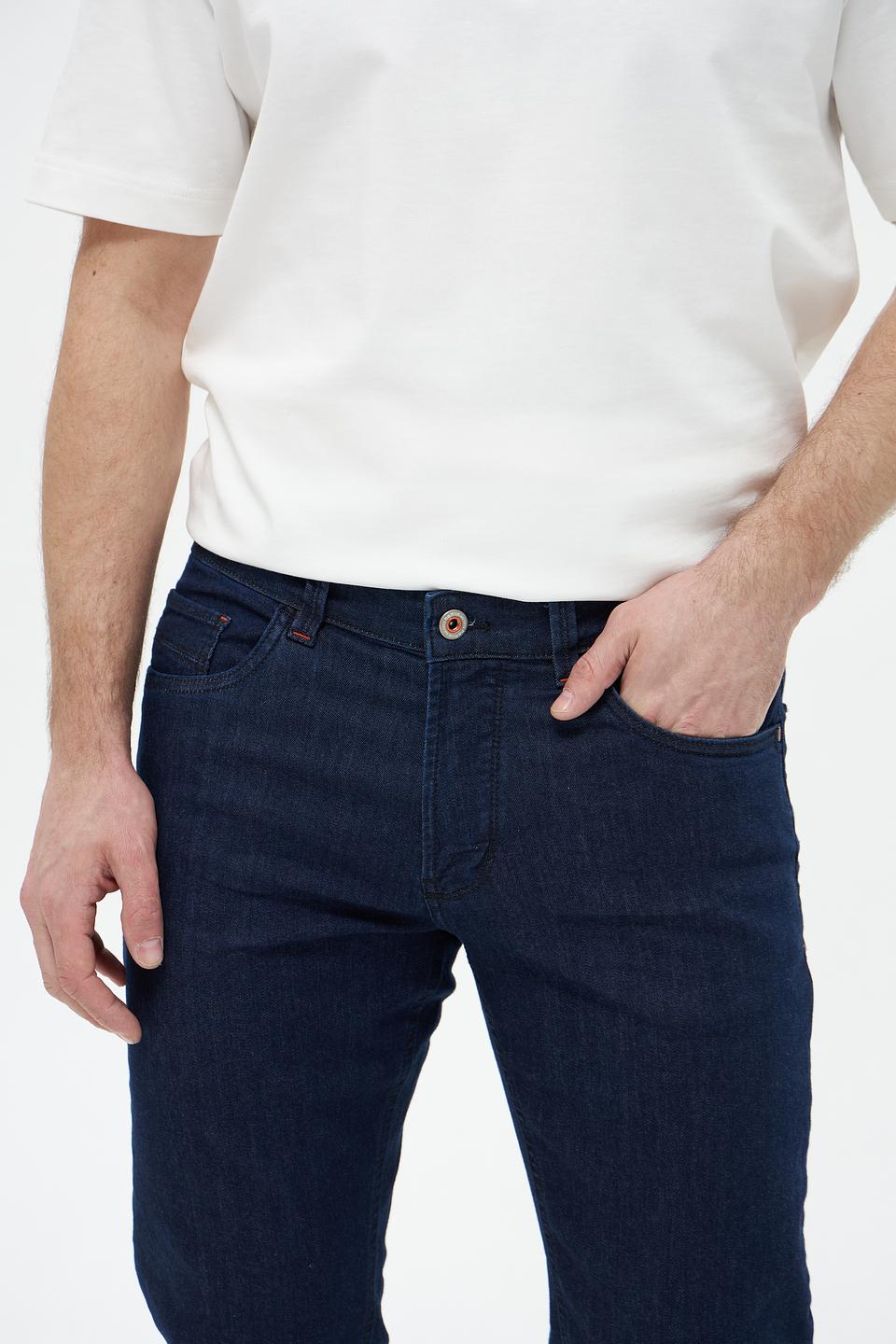 Джинсы Hattric синие прямые