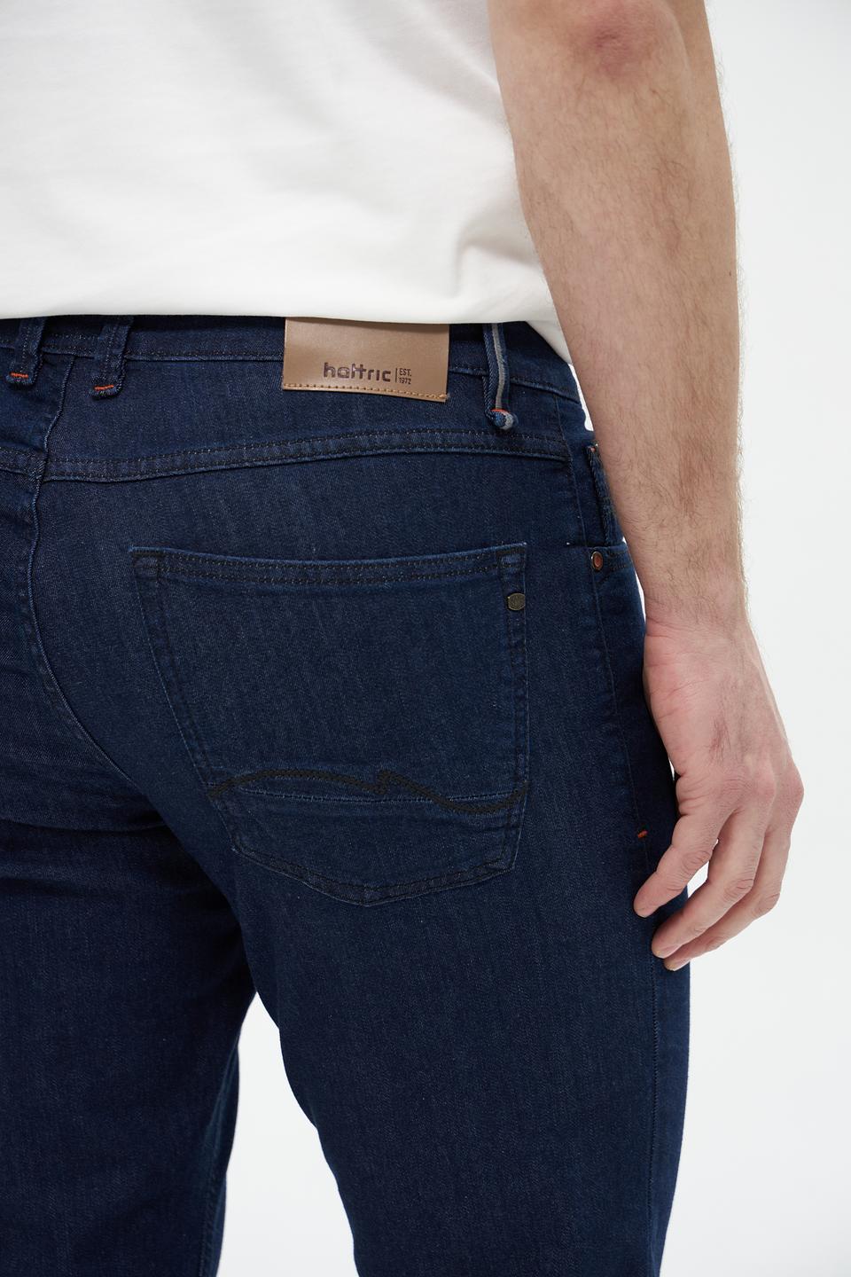 Джинсы Hattric синие прямые